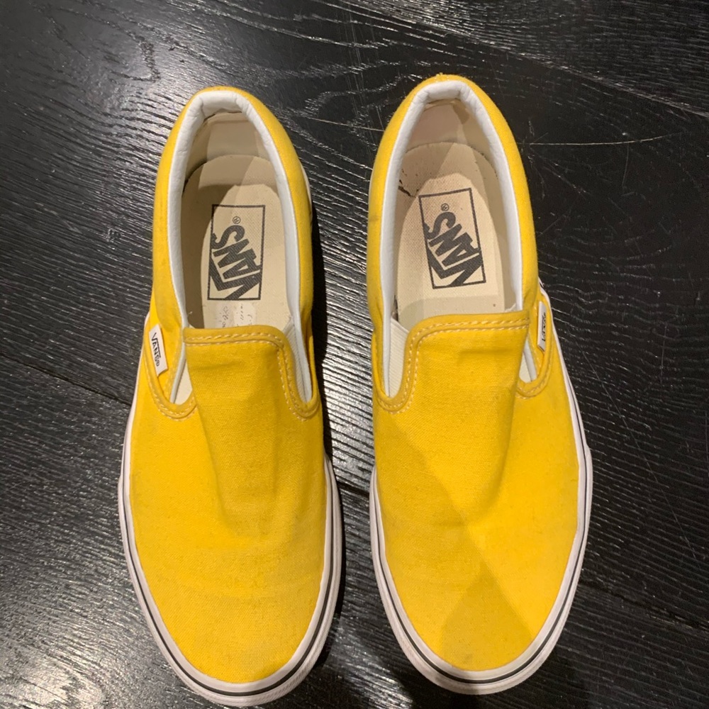 yellow vans
